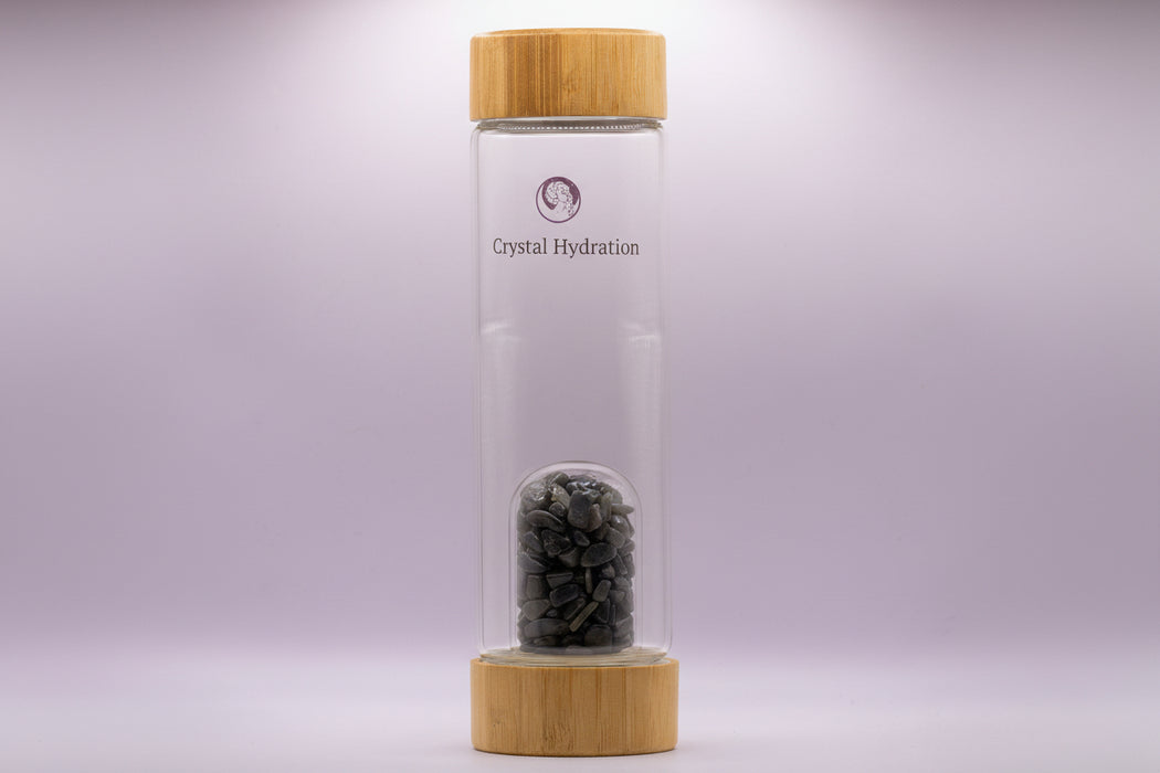 Aurora Glow - Labradorite Water Bottle 