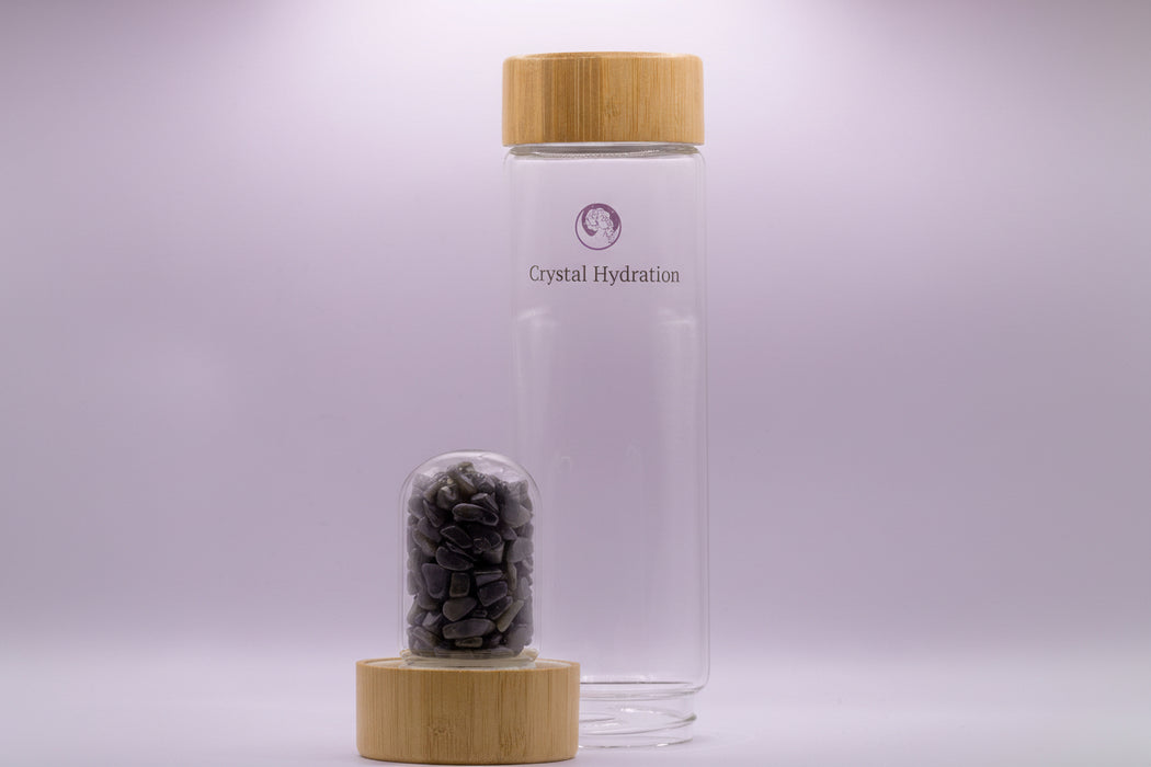 Aurora Glow - Labradorite Water Bottle 