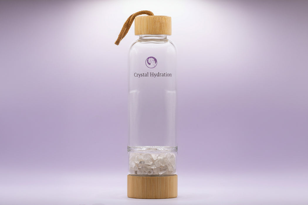 Crystal Clear - Bergkristall Trinkflasche