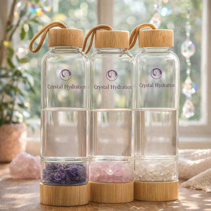 Crystal Clear - Bergkristall Trinkflasche