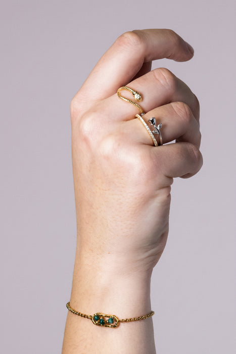 MYSTIC FOREST Malachit Armband