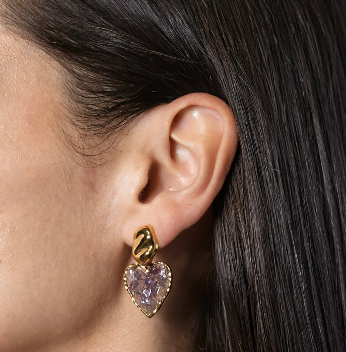 LILAC WHISPER Amethyst Ohrringe