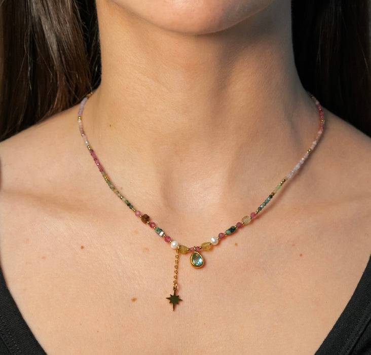 HARMONY STONE Turmalin Kette