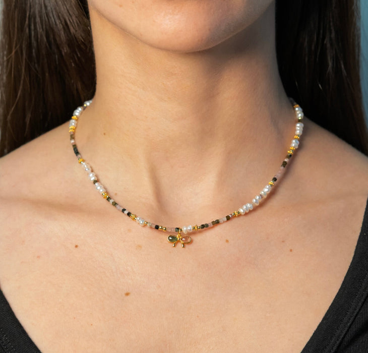 PRISM GLOW Turmalin Kette