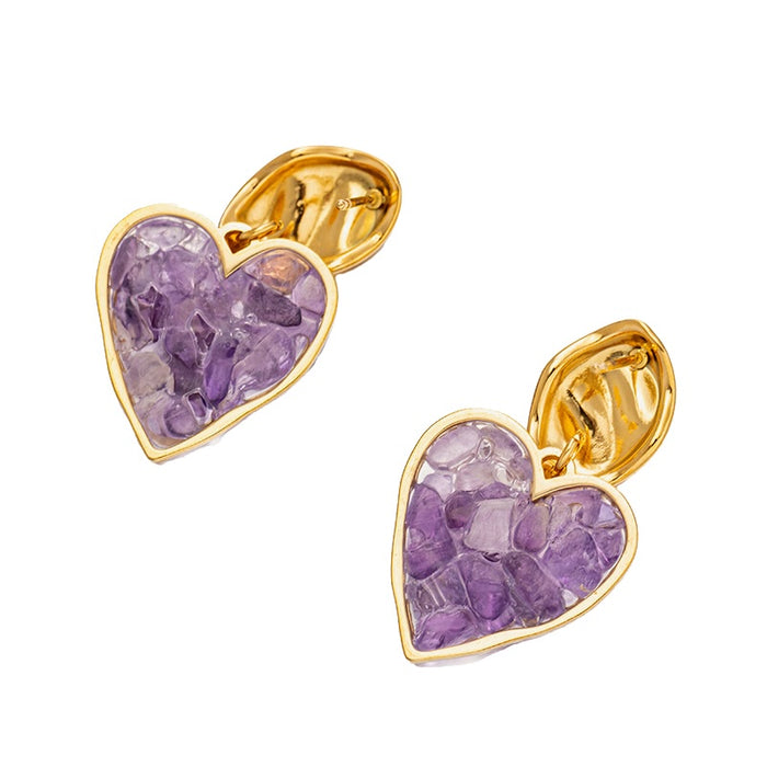 LILAC WHISPER Amethyst Ohrringe