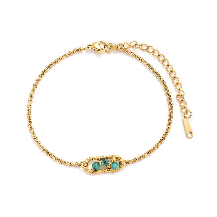 MYSTIC FOREST Malachit Armband