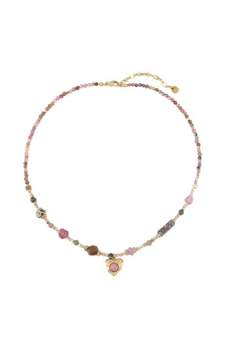 WILD HEART Rhodonit Kette