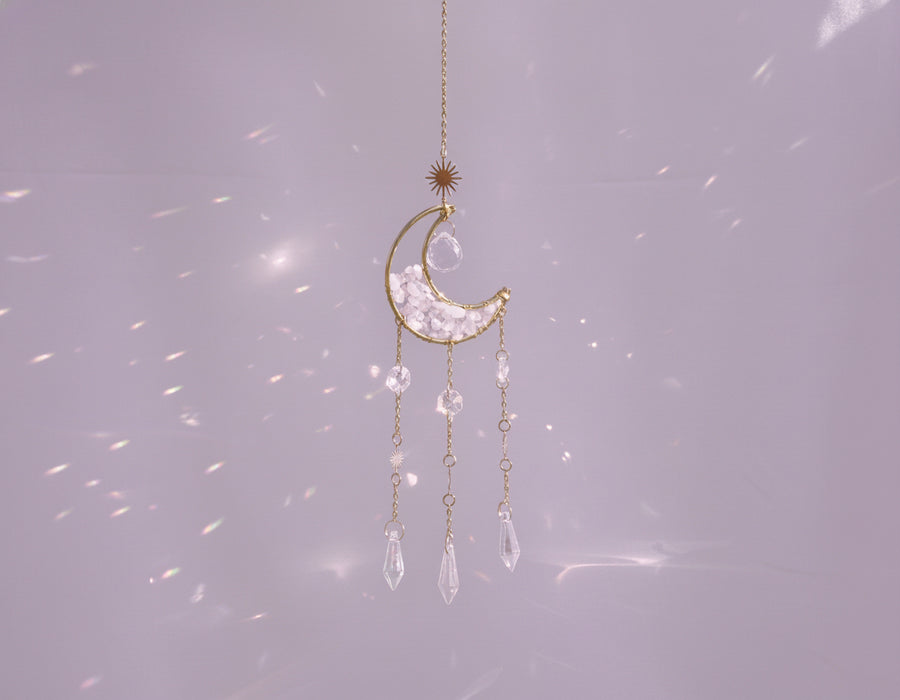 ROSE LIGHT Rosenquarz Sonnenfänger