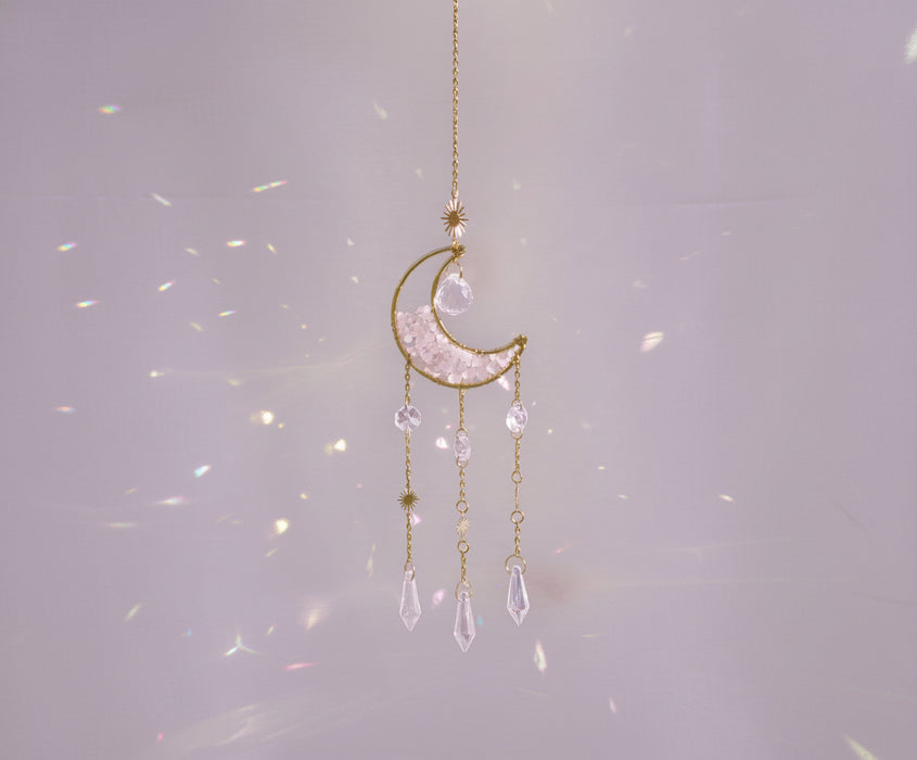 ROSE LIGHT Rosenquarz Sonnenfänger