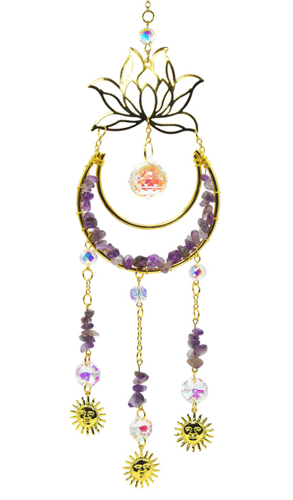 VIOLET BLOOM Suncatcher